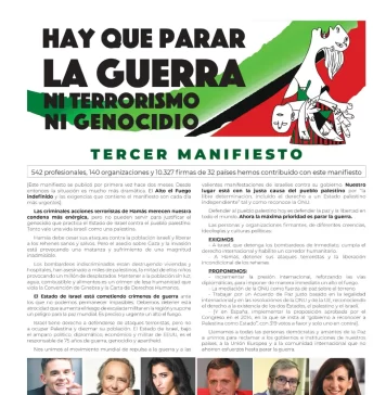 Serrat, Alba Flores, Amaral o Arkano se unen al manifiesto que pide el Alto el Fuego en Gaza 