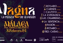 ‘La Magna, la música de la Pasión’ reunirá en Málaga el 3 de febrero a nueve bandas andaluzas de Semana Santa