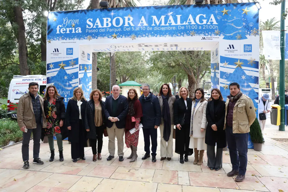 La Gran Feria Sabor a Málaga abre sus puertas en el Paseo del Parque con más de cien productores y seis días de mercado y actividades