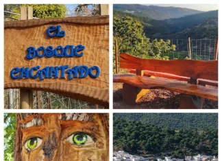 La Diputación financia la ampliación del Bosque Encantado de Parauta, que contará con más figuras de madera