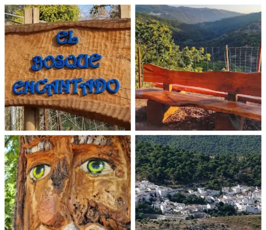 La Diputación financia la ampliación del Bosque Encantado de Parauta, que contará con más figuras de madera