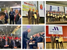La Diputación recibe la Placa al Mérito en Golf por su trabajo para convertir a la Costa del Sol en destino de primer orden mundial