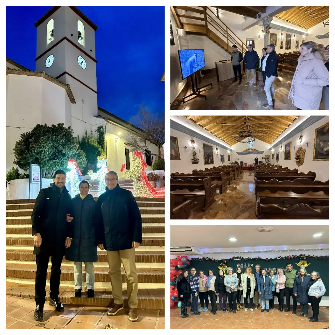 La Diputación seguirá promocionando la figura de Fray Leopoldo en Alpandeire como foco de atracción turística