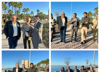 Concluye el último tramo de la Senda Litoral que une Rincón de la Victoria y Vélez-Málaga