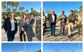 Concluye el último tramo de la Senda Litoral que une Rincón de la Victoria y Vélez-Málaga