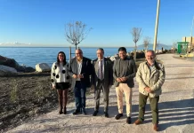 Concluye el último tramo de la Senda Litoral que une Rincón de la Victoria y Vélez-Málaga