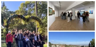 Sonrisas e Idioma: Estudiantes Alemanes en el Colegio El Pinar de Alhaurín de la Torre