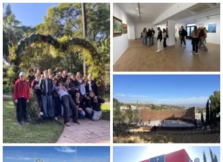 Sonrisas e Idioma: Estudiantes Alemanes en el Colegio El Pinar de Alhaurín de la Torre Sonrisas e Idioma: Estudiantes Alemanes en el Colegio El Pinar de Alhaurín de la Torre