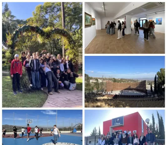 Sonrisas e Idioma: Estudiantes Alemanes en el Colegio El Pinar de Alhaurín de la Torre Sonrisas e Idioma: Estudiantes Alemanes en el Colegio El Pinar de Alhaurín de la Torre