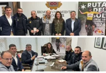Firma de convenio en Alcaudete para albergar la llegada de la 2ª etapa de la Ruta del Sol – Vuelta Ciclista a Andalucía