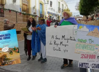 Cabalgata de firmas contra el nuevo Algarrobico por Moisés S. Palmero Aranda, Educador ambiental