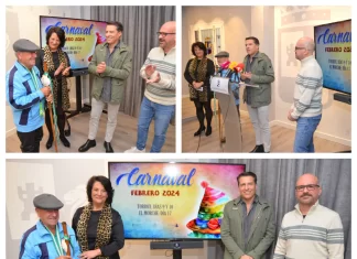 José Bueno «El Tomeso» pregonará el Carnaval de Torrox con Rocío Romero nombrada Máscara de Oro
