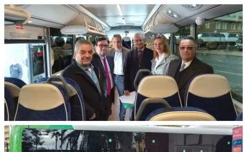 El Consorcio de Transporte renueva los autobuses de la línea con Casabermeja