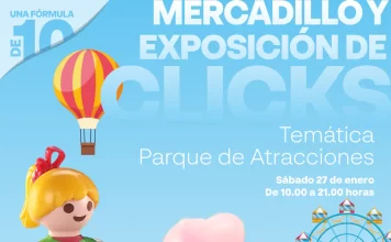 Los Patios se llena de clicks de Playmobil con una exposición y un mercadillo