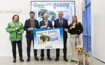 La Senda Litoral protagoniza el cupón del sorteo de la ONCE del 22 de enero
