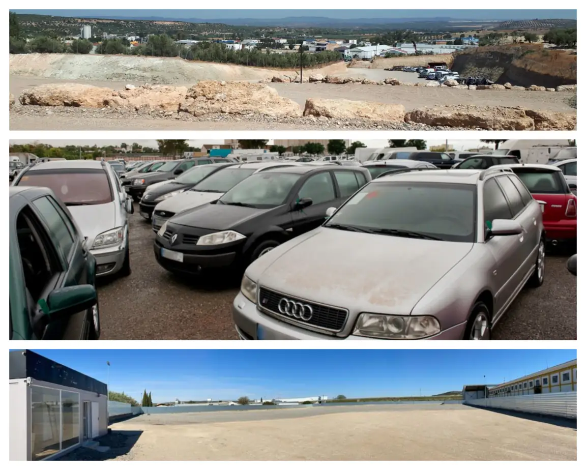 Justicia saca a licitación el cuarto depósito de Andalucía para vehículos intervenidos por los tribunales