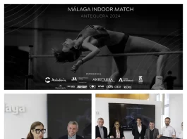 La Diputación impulsa la segunda edición de Málaga Indoor Match, que reúne a 370 atletas de 14 países
