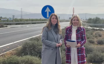 La Diputación ha invertido un millón de euros en la mejora de dos vías de acceso al Puerto Seco de Antequera