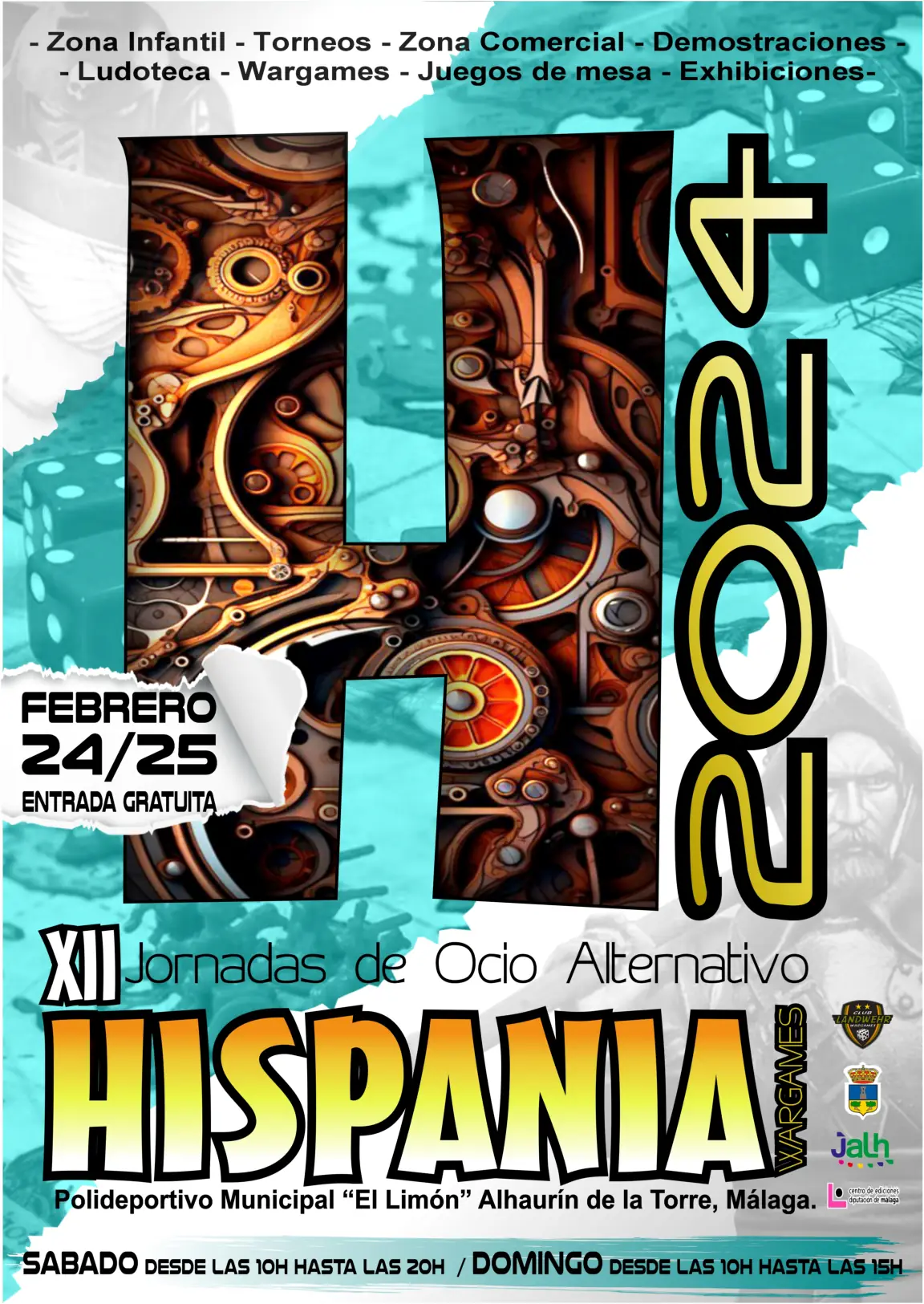 La Hispania Wargames se celebra este fin de semana en el Pabellón El Limón de Alhaurín de la Torre