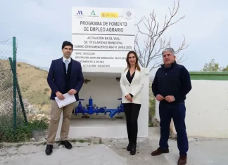 La Junta destina a Coín una ayuda de 63.000 euros para mejorar viales y caminos del municipio