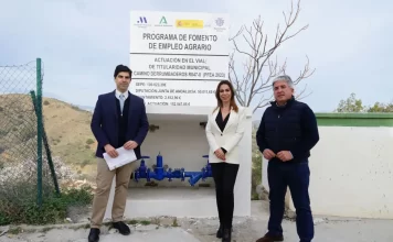La Junta destina a Coín una ayuda de 63.000 euros para mejorar viales y caminos del municipio