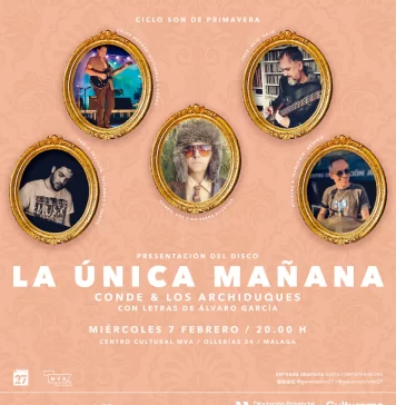 El MVA recibe a la banda Conde y los Archiduques, que presentará su nuevo disco, ‘La única mañana’