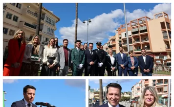 El alcalde de Torrox recuerda en los actos del Día de Andalucía que «no queremos ser más que nadie, pero tampoco menos»