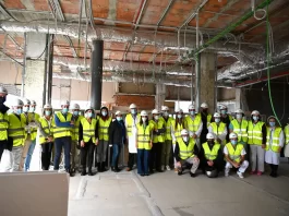 Evolucionan a buen ritmo las obras de construcción del nuevo del nuevo hospital de día Oncohematológico del Clínico de Málaga