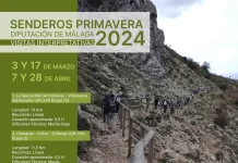 Las visitas interpretativas a senderos de la Diputación se adelantan a marzo y abril