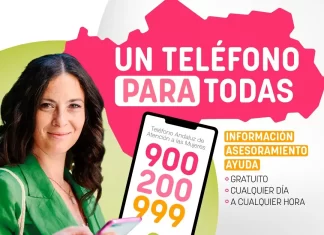 Las llamadas al teléfono de atención a las mujeres crecen un 66% en Málaga desde 2018