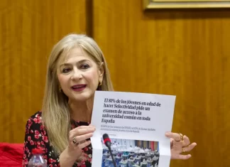 Del Pozo defiende una EVAU estable que garantice la igualdad de oportunidades de los jóvenes andaluces