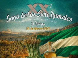 El Burgo celebra el 28 de febrero la Sopa de los Siete Ramales, su evento gastronómico más importante