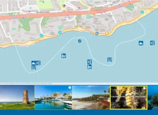 La Senda Litoral mejora su web incluyendo zonas de interés para el buceo y recursos turísticos