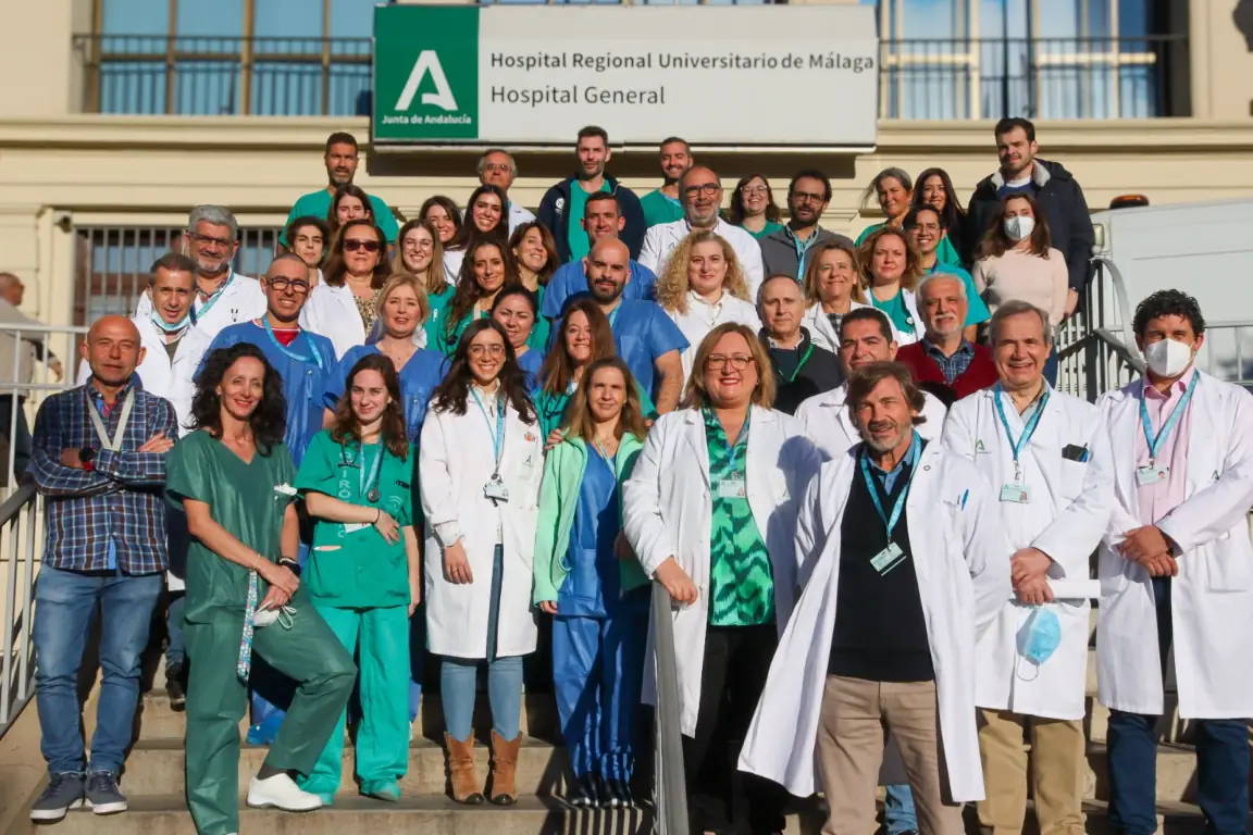 El Hospital Regional Universitario de Málaga bate su récord histórico realizando 201 Trasplantes renales en un año