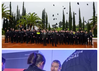 163 policías locales superan el curso del IESPA y se incorporan al servicio en 52 municipios