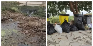 PACMA recoge más de 150kg de basura en la ribera del río de Fuengirola