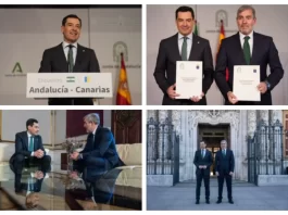 Andalucía y Canarias firman un acuerdo para avanzar en materias como la sequía, la inmigración o la financiación