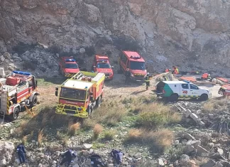 La Junta evalúa la respuesta ante un accidente aéreo con un simulacro en Málaga