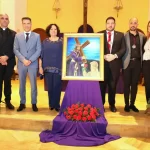 Presentado el cartel oficial de la Semana Santa de Torrox, obra de Encarnación Gutiérrez