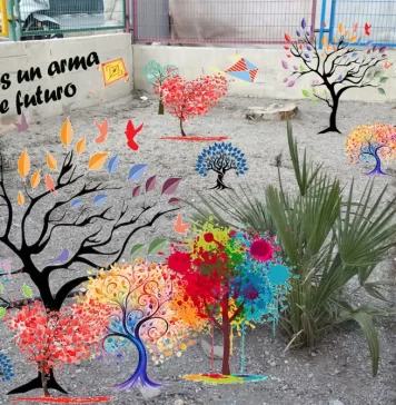 La isla reforestada con poemas de Romero