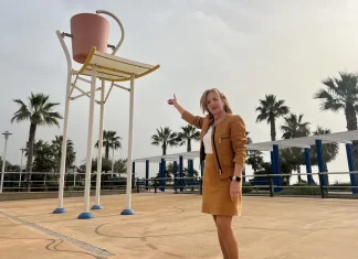 El PSOE propone la utilización de agua de mar para evitar el cierre del parque acuático de calle Pacífico