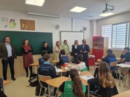 El delegado de Desarrollo Educativo visita el CDP Juan XXIII de Estepona y anuncia las diferentes autorizaciones de enseñanzas en el municipio para el curso 2024-25