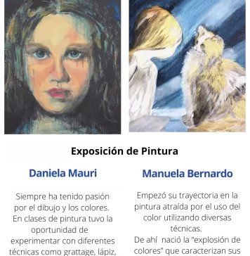Inauguración de la exposición conjunta de Daniela Mauri y Manuela Bernardo en el Centro Cultural La Cala