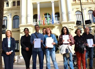 La Iniciativa Ciudadana Contra el Tarifazo del Agua presenta alegaciones a la subida de precios del agua en Málaga