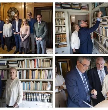 La poeta María Victoria Atencia cederá en mayo su archivo completo y la primera entrega de su biblioteca personal a la Diputación
