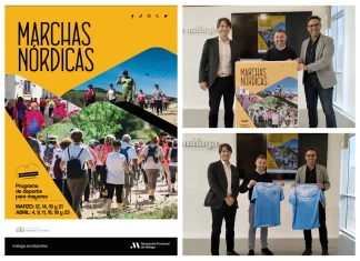 Más de 1.700 mayores de medio centenar de municipios participan en una nueva edición de las Jornadas de Marcha Nórdica de la Diputación