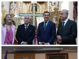 Moreno preside la firma del Protocolo que impulsará la nueva Casa Hermandad del Cautivo en Málaga
