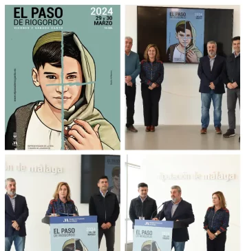 Unos 600 vecinos protagonizan un año más la representación de El Paso de Riogordo
