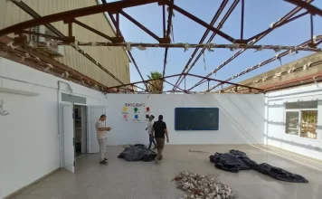 Educación invierte más de 177.000 euros en retirar amianto en el CEIP Miguel Fortes Fortes de Benamargosa