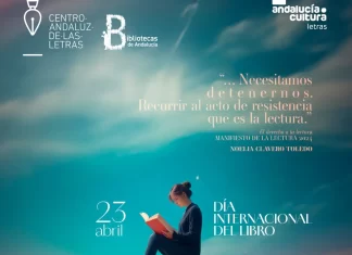 El Centro Andaluz de las Letras celebra el Día del Libro con la lectura de un manifiesto a favor de la lectura y actividades en las ocho provincias